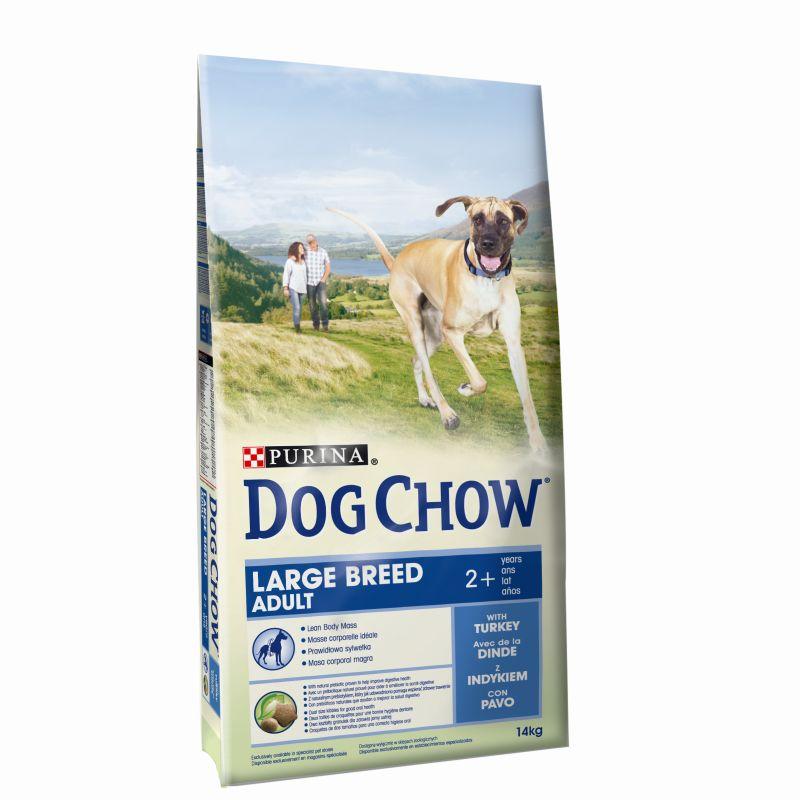 Purina Dog Chow Adult Large Breed Turkey - 14kg