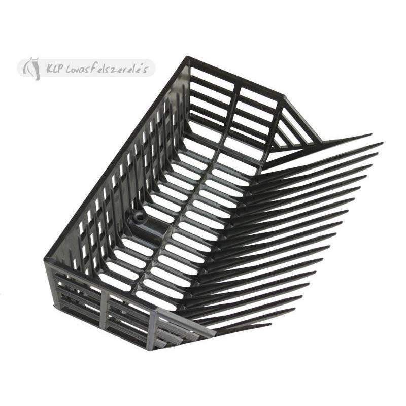 Plastic Chipfork With Rack, damaged