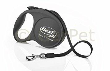 Flexi Fun Leash XS Black 3m to 12kg