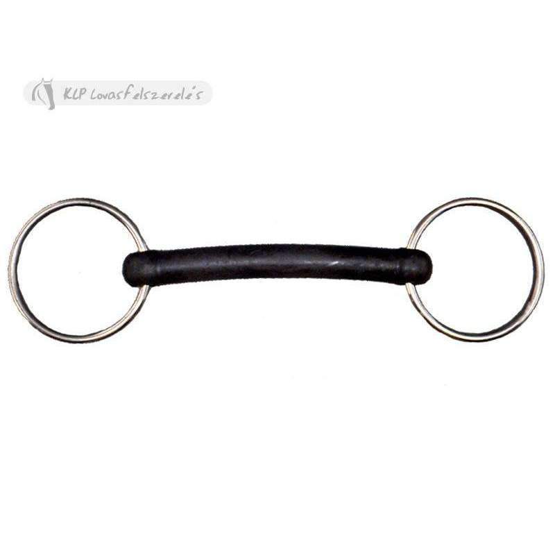Ring Snaffle Bit Stainless Steel With Rubber