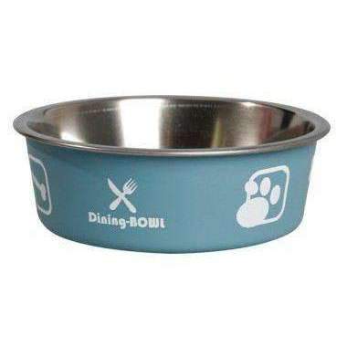 Karlie Feeding Bowl Inox Bella Kena - 12cm - 300ml (Blue)