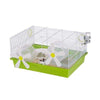 Ferplast MILOS Hamster Cage Medium with Flowers design