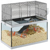 Ferplast Gabry 60 Gerbil Cage, Made of Glass