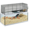 Ferplast Gabry 80 Rodent,Gerbil,Mice cage, made of glass