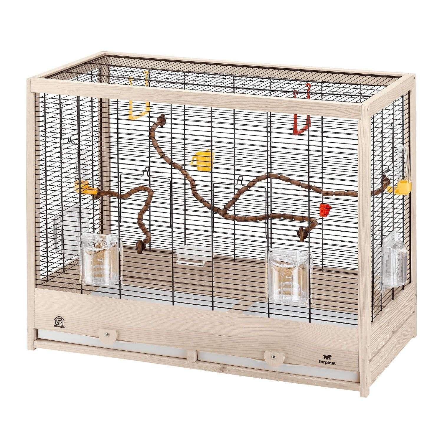 Ferplast Giulietta Bird Wooden Cage Large