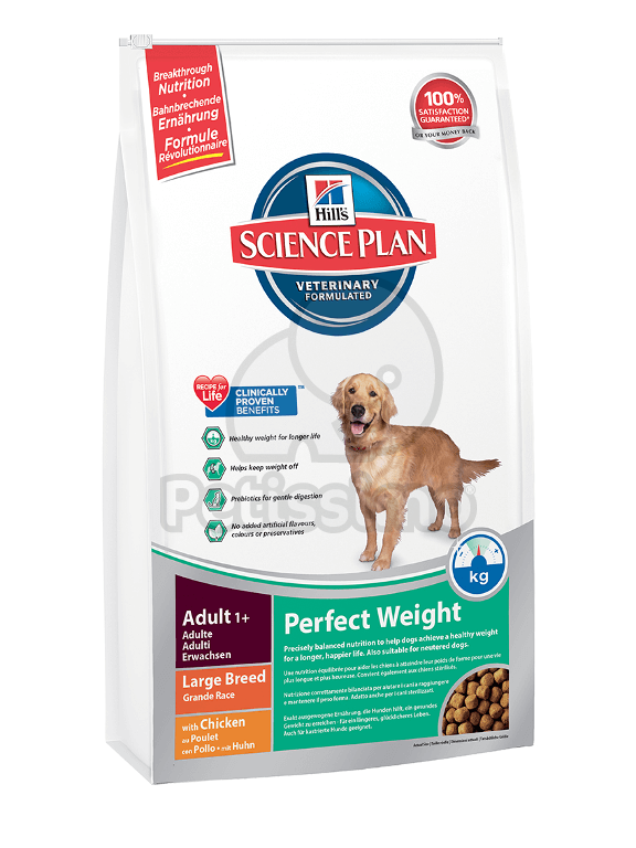 Hill's Canine Adult Perfect Weight Large Breed Chicken 12kg