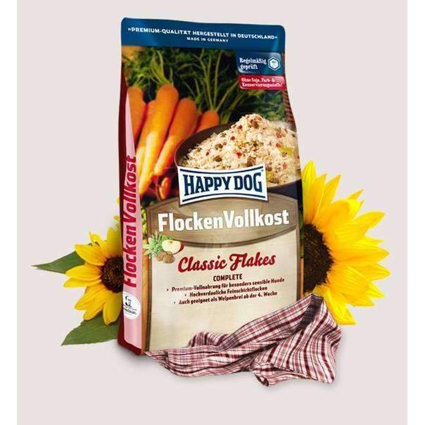 Happy Dog Classic Flakes - Flocken Vollkost - 3 kg
