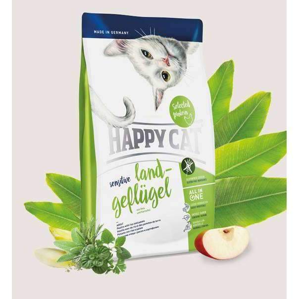 Happy Cat Sensitive Organic Poultry - 4 kg