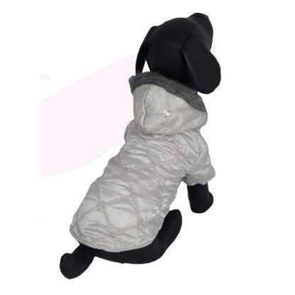 Papillon Dog Jacket Glamour With Silver Spangly 30cm