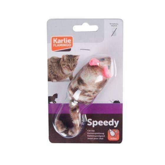 Karlie Flamingo Cat Toy Speedy Mouse, NEW