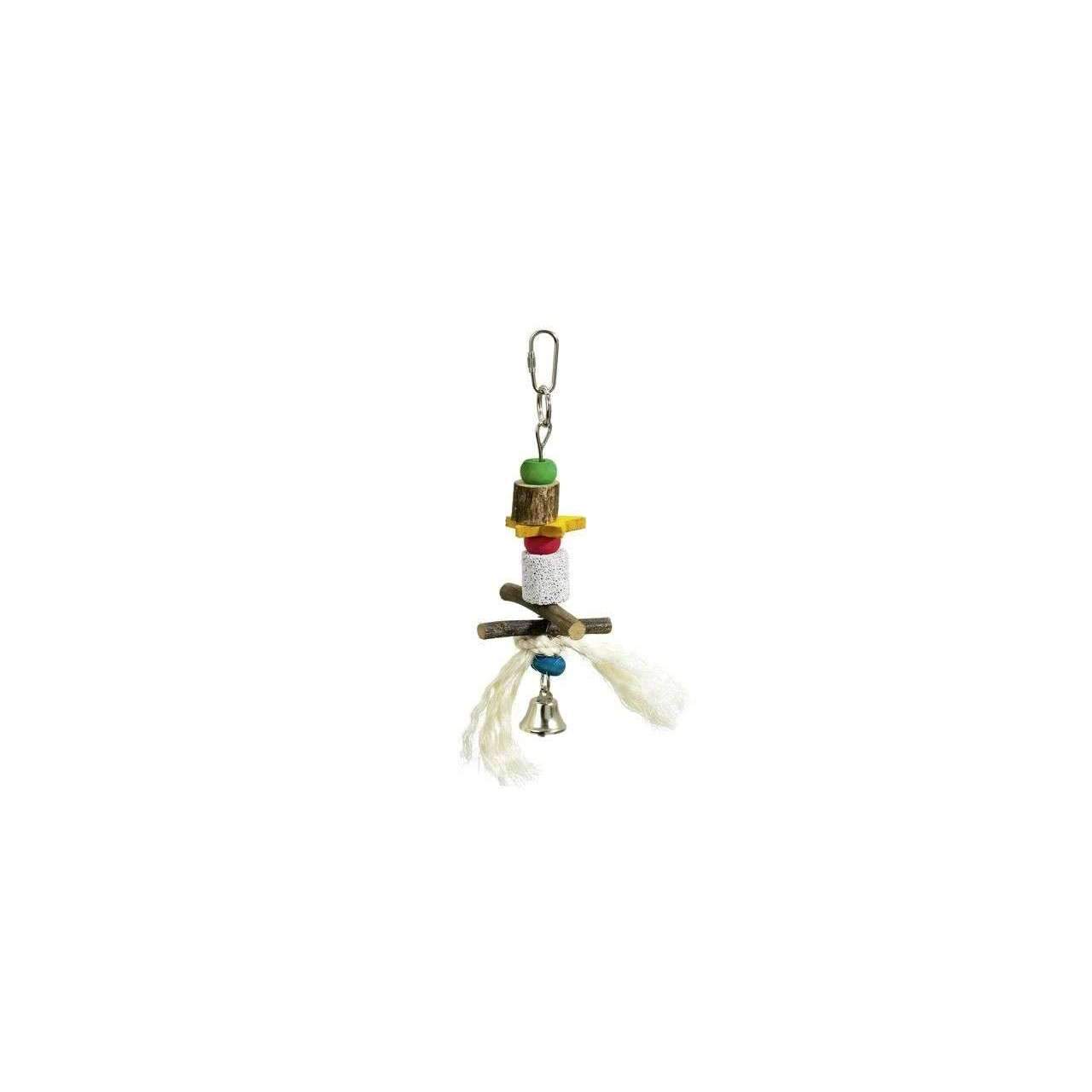 Karlie Bird Toys lava wooden bell size 21 cm, toys for birds