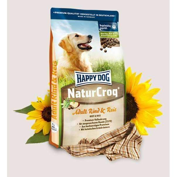 Happy Dog Premium - NaturCroq  Beef & Rice - 1kg
