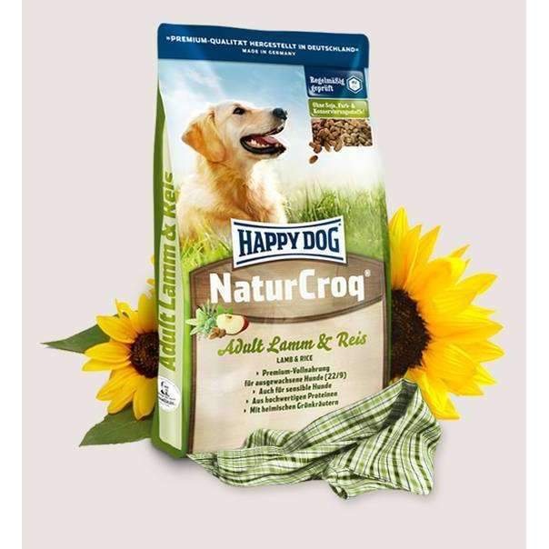Happy Dog Premium - NaturCroq  Lamb & Rice - 4 kg