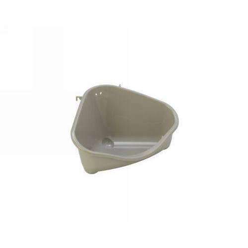 Moderna Corner Rodent Toilet Medium - Grey