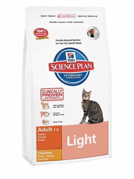 Hill's Feline Adult Light Chicken 10kg