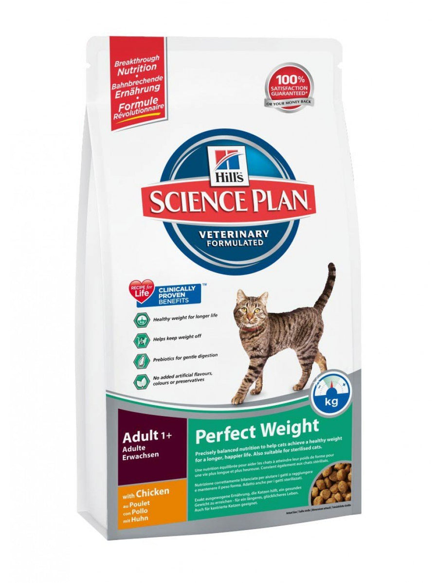 Hill's Feline Adult Perfect Weight Chicken 3kg
