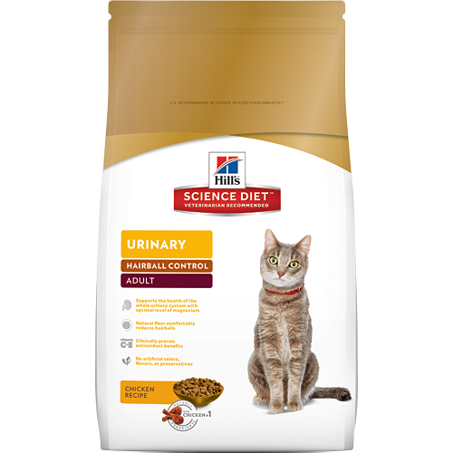 Hill's Feline Adult Urinary & Hairball Chicken 300g