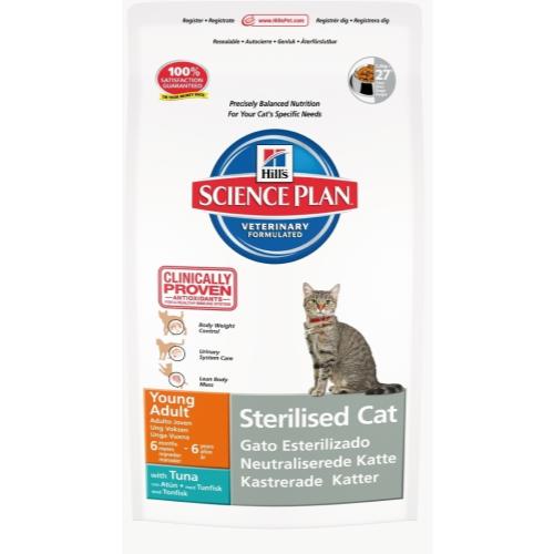 Hill's Feline Young Adult Sterilised Cat Tuna 300g