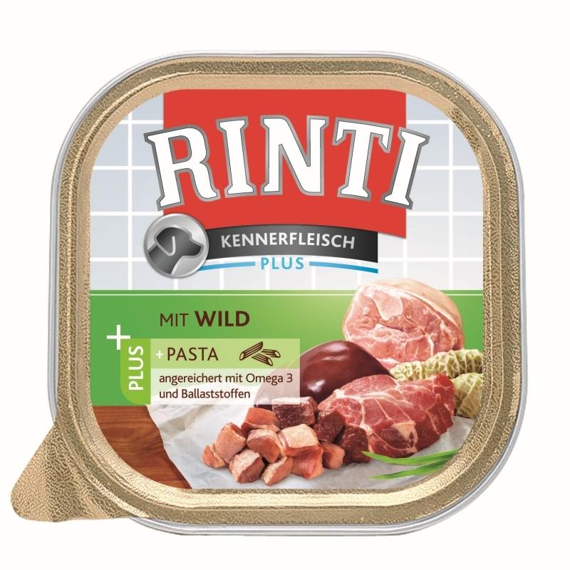 Rinti Kennerfleisch Plus Wild Game & Pasta - 300g