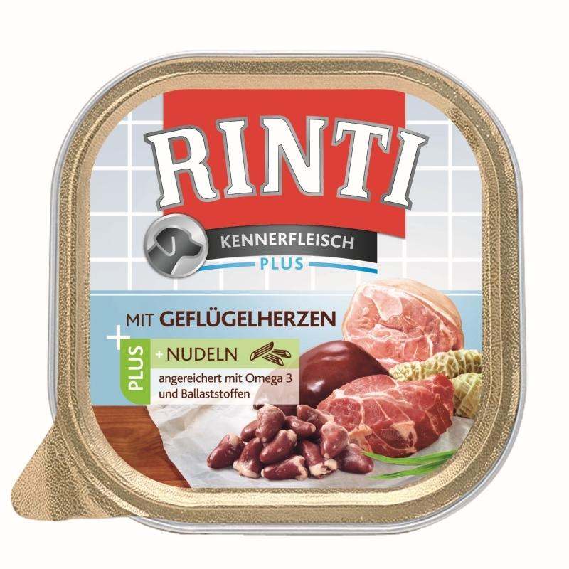 Rinti Kennerfleisch Plus Chciken Heart & Pasta - 300g