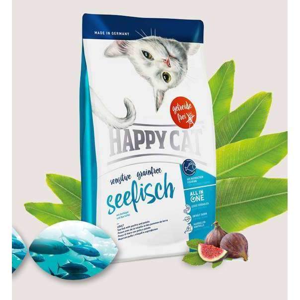 Happy Cat Sensitive Grainfree Sea Fish - 300 g