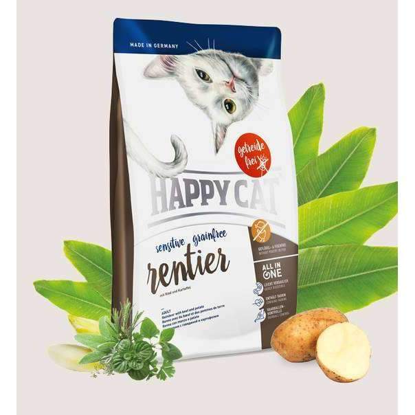 Happy Cat Sensitive Grainfree - reindeer - 1,4 kg