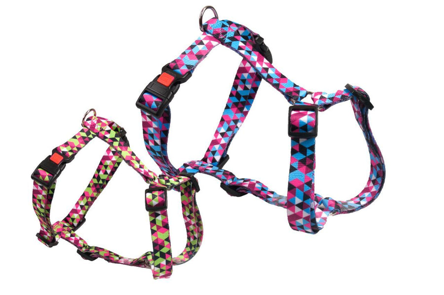Karlie Harness Geo Medium - Green - 45 - 70cm