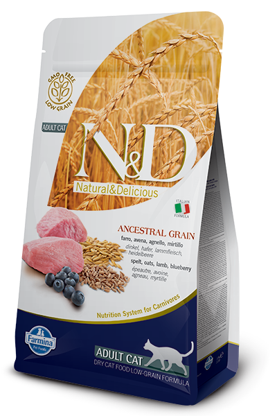 Farmina N&D Low Grain Lamb & Blueberry Adult - 1.5kg