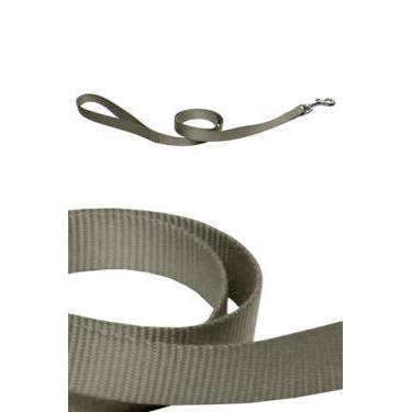 Papillon Nylon Lead, 10 mm x 120 cm, Grey