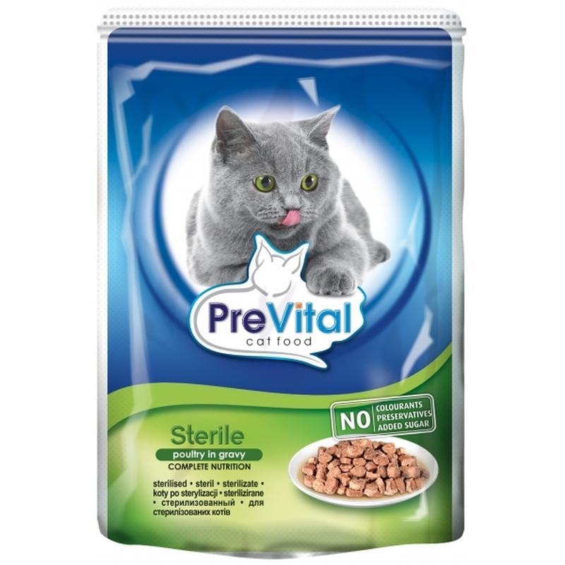 Prevital Pouch Sterilised Chicken In Gravy - 100gr