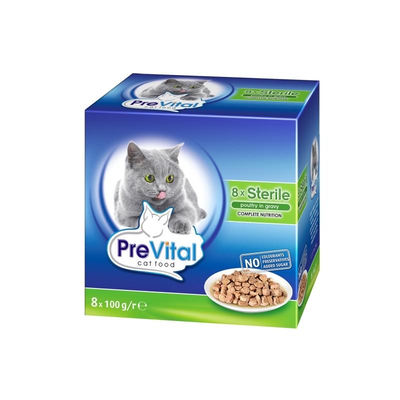 Prevital Vital Box Pouch Sterilised Chicken In Gravy - 800 g