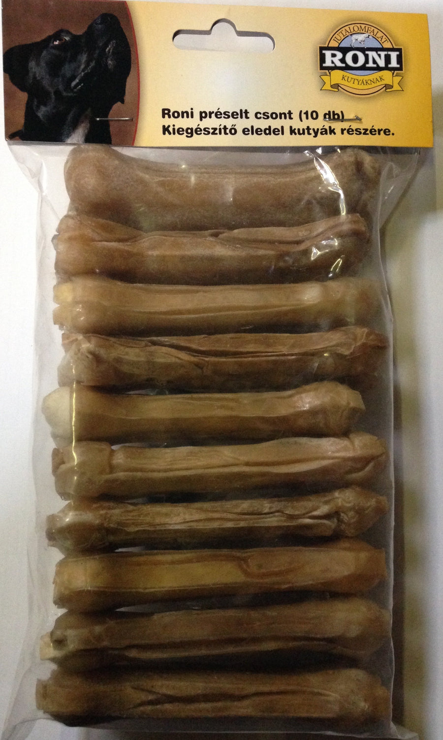 Roni QUING2 Pressed Bone Treat 10pcs/10cm